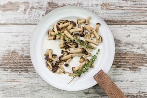 Preparazione Vellutata di zucca e patate con funghi - Fase 2