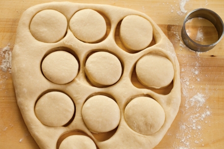 Preparazione Bomboloni alla Nutella - Fase 3 Preparazione Bomboloni alla Nutella - Fase 3
