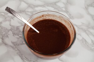 Preparazione Brownies senza lattosio al caffè - Fase 1