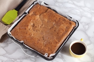 Preparazione Brownies senza lattosio al caffè - Fase 4