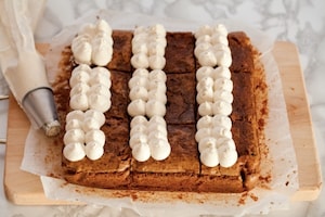 Preparazione Brownies senza lattosio al caffè - Fase 5