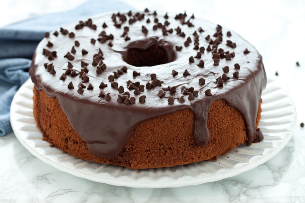 Ricetta della chiffon cake al cioccolato 