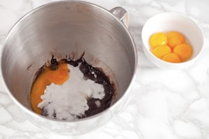 Preparazione Chiffon cake alla Nutella - Fase 2