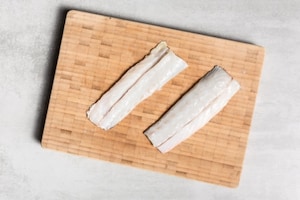 Preparazione Filetti di ombrina con salsa al mango e liquirizia - Fase 1