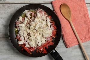 Preparazione Fusilli alla vesuviana - Fase 2