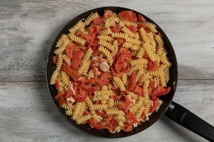 Preparazione Fusilli alla vesuviana - Fase 3