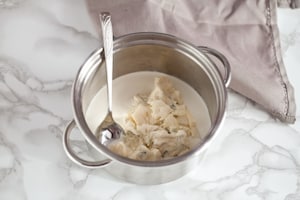 Preparazione Gnocchi al gorgonzola - Fase 1