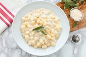 Preparazione Gnocchi al gorgonzola - Fase 2
