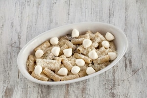 Preparazione Maccheroni gratinati ai funghi e mozzarella  - Fase 3