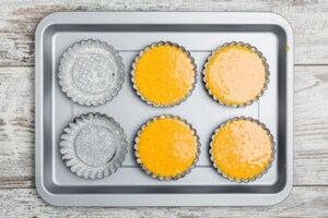 Preparazione Mini torte di carote e zenzero con panna - Fase 3