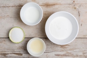 Preparazione Panna cotta con coulis ai frutti di bosco - Fase 1