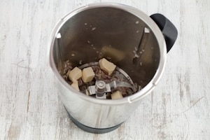 Preparazione Risotto alla zucca con il Bimby - Fase 1