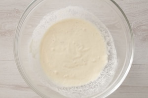 Preparazione Tacos al pollo fritto e salsa allo yogurt - Fase 1