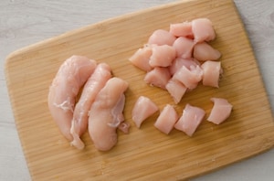 Preparazione Tacos al pollo fritto e salsa allo yogurt - Fase 3