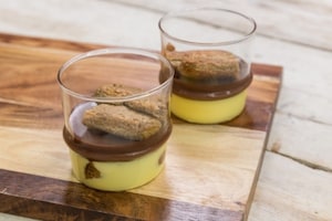 Preparazione Tiramisù in bicchiere con ganache al cioccolato - Fase 6