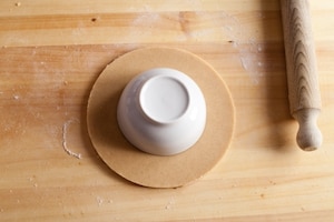 Preparazione Corona di biscotti di Natale - Fase 3