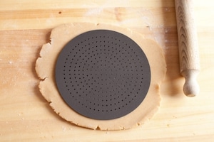 Preparazione Corona di biscotti di Natale - Fase 2