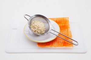 Preparazione Crema densa ai cereali e verdure con vitello e stelline - Fase 1