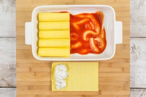 Preparazione Rotolini di lasagne - Fase 3