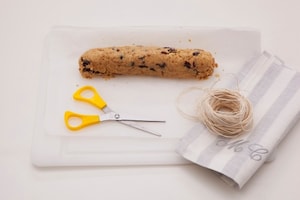 Preparazione Rotolo di biscotti al cioccolato bianco - Fase 2