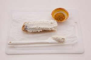 Preparazione Rotolo di biscotti al cioccolato bianco - Fase 2