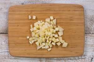 Preparazione Sformato di polenta - Fase 1