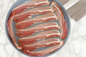 Preparazione Torta salata al gorgonzola e bacon - Fase 2