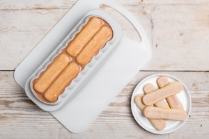 Preparazione Tronchetto al cioccolato e arancia - Fase 2