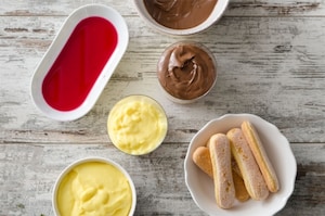 Preparazione Zuppa inglese in crosta di meringa  - Fase 2