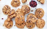 Cookies con cioccolato di Modica e frutti rossi