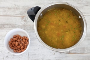 Preparazione Minestrone di verdure con il Bimby - Fase 3