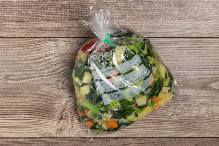 Preparazione Minestrone surgelato - Fase 2 Preparazione Minestrone surgelato - Fase 2