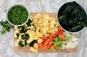 Preparazione Passato di verdure - Fase 1