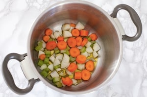 Preparazione Passato di verdure - Fase 1