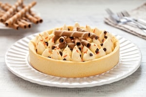 Preparazione Crostata con namelaka al cioccolato bianco e vaniglia - Fase 5