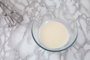 Preparazione Semifreddo al torroncino - Fase 2