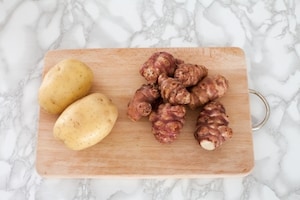 Preparazione Topinambur al forno - Fase 1