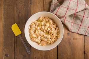 Preparazione Torta di pane e frutta (Miascia) - Fase 1