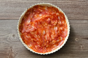 Preparazione Torta salata alla diavola - Fase 2