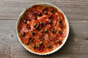 Preparazione Torta salata alla diavola - Fase 2