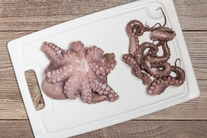 Preparazione Zuppa di ceci e polpo - Fase 1