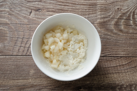 Preparazione Baci di dama al formaggio - Fase 3 Preparazione Baci di dama al formaggio - Fase 3