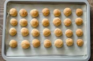 Preparazione Baci di dama al formaggio - Fase 2