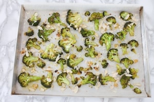 Preparazione Broccoli croccanti al forno - Fase 3