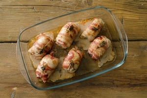 Preparazione Involtini di tacchino ripieni - Fase 4