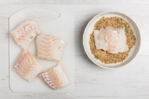 Preparazione Merluzzo gratinato - Fase 2