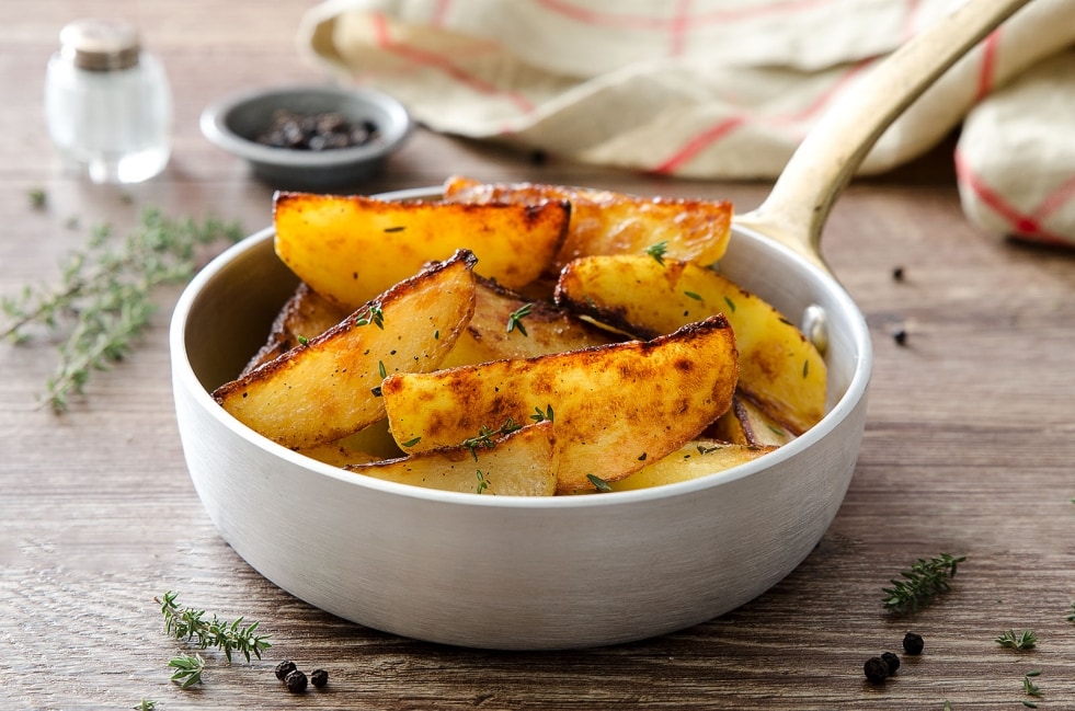 Patate croccanti in padella ricetta