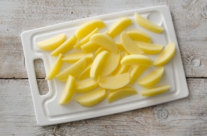 Preparazione Patate croccanti in padella - Fase 1