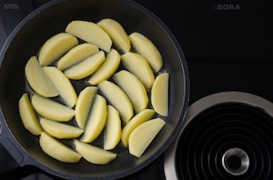 Preparazione Patate croccanti in padella - Fase 2