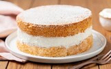 Torta soffice con crema al latte